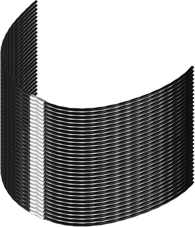 30 Stuks Grastrimmer Draad met Diameter 3.5 mm en Lengte 37 cm voor Diverse Bosmaaiers en Tuingereedschap