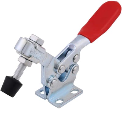Dailygoods- Toggle Clamp 227 KG Houdcapaciteit - 5 Stuks - Heavy Duty Klem - Verstelbare Rubber Drukpunten - Comfortabele Handgrepen - Eenvoudige Bediening