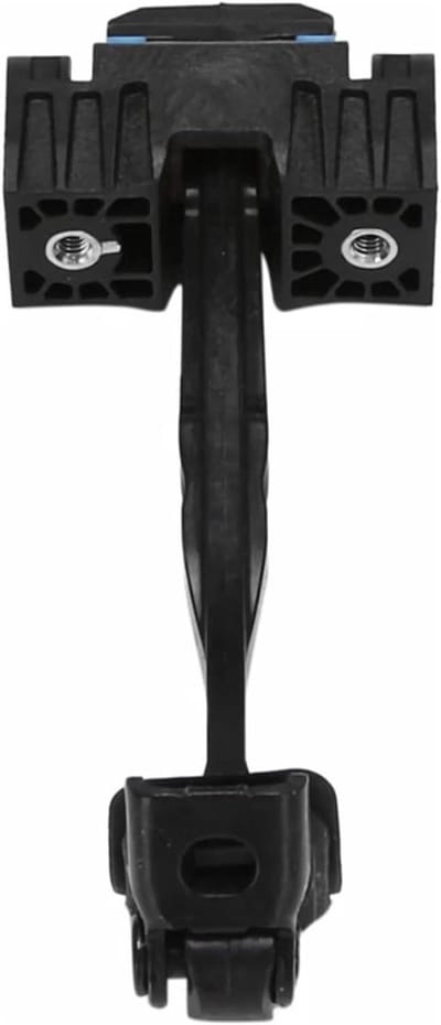 Deurscharnier Stopper - Deurrem Controle - Autodeur Stabiliseren - Roestwerende Coating - 1 cm - Zwart