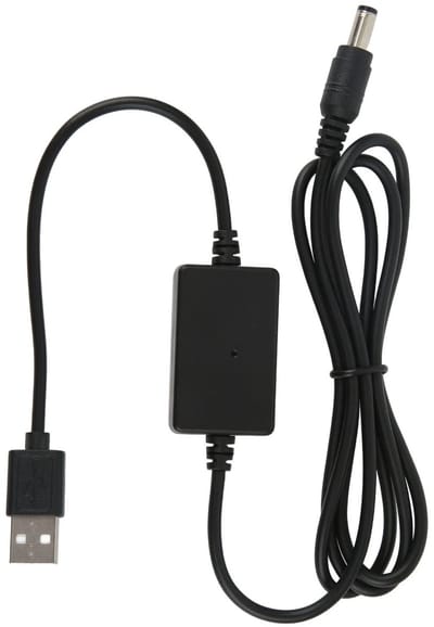 Dailygoody - Usb 5V Naar Dc 8V Converter - Voltage Boost Kabel - 1.2M Lengte - Voor Camera - Continue Stroomvoorziening - Geschikt voor Bureaulamp