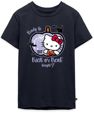 Hello Kitty Halloween Trick Of Treat Premium T-Shirt Tiener