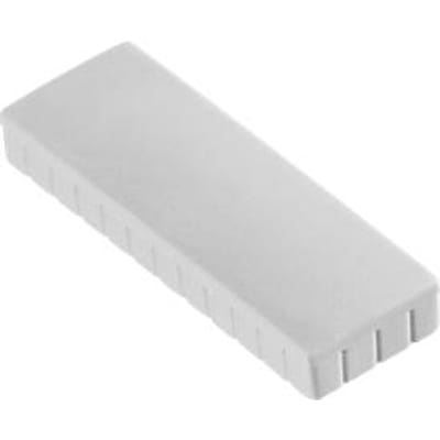 Magnet MAUL Solid 54x19mm 1000gr weiß 10 Stück