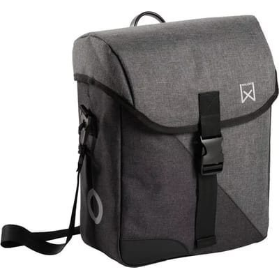 Willex - Pakaftas Flex 800 - Verstelbare Haak -Grijs/Grijs - 14 Liter - Met Schouderband