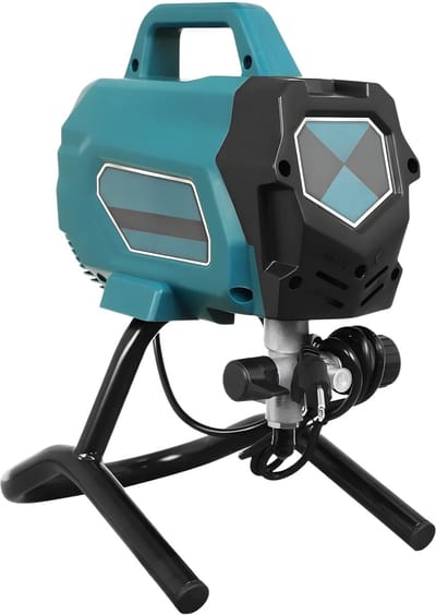 Airless verfspuit - Voor interieur schilderwerk - 750 W, 3300 PSI & 0,32 GPM hoog rendement - Elektrisch handheld spuitapparaat