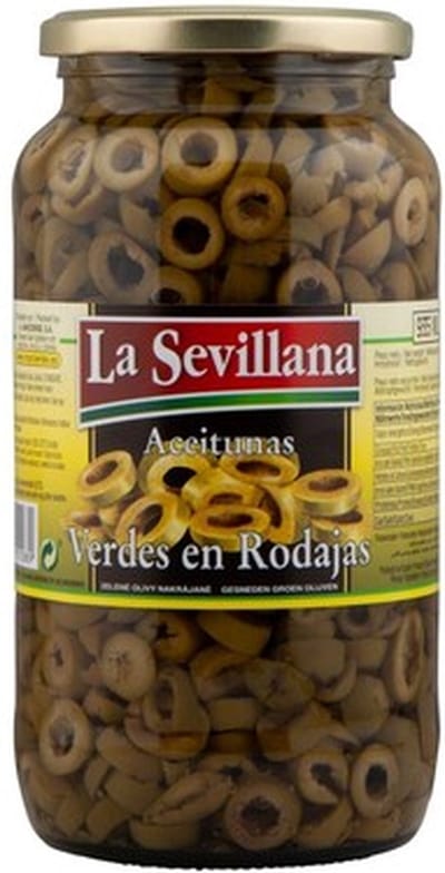 La Sevillana Groene Olijven Gesneden - 935 ml
