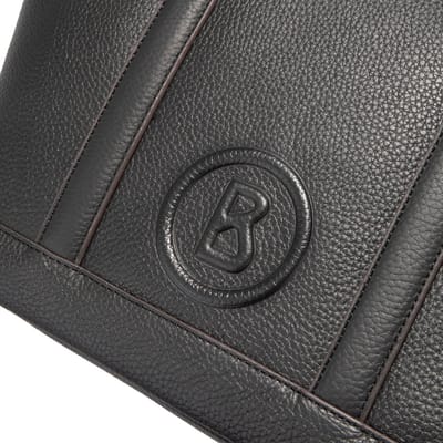 Bogner Leren Schoudertas Bozen Zeta Shopper Black Zwart