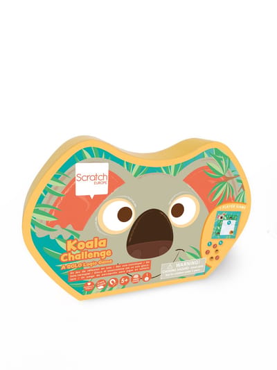 SCRATCH Edulogic Game - Koala Challenge - Solo-Inzichtspel Met 30 Opdrachten - 5 Jaar