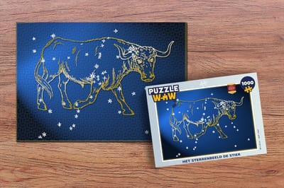 Puzzel Sterrenbeeld - Stier - Sterren - Legpuzzel - Puzzel 1000 stukjes volwassenen