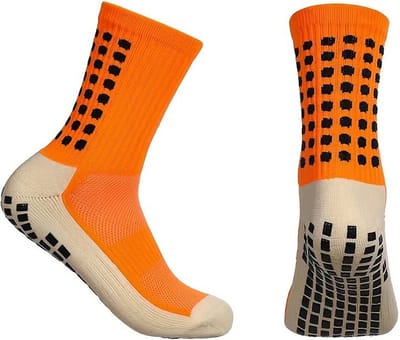 Knaak Anti-Slip Sportsokken - Voor Grip, Comfort en Prestaties - One Size (39-45) - Oranje