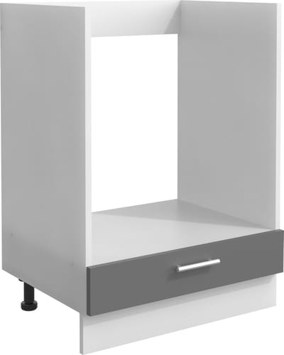 Ovenkast breedte 60 cm Ombouwkast Fornuiskast Esilo Extra vakkenklep