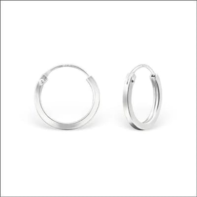 Aramat Jewels | Oorringen | Zilveren Oorringen van Aramat Jewels® - 925 Zilver | | | |1,6mm | Zilver | Kinderen, Volwassenen | Verkleurd niet