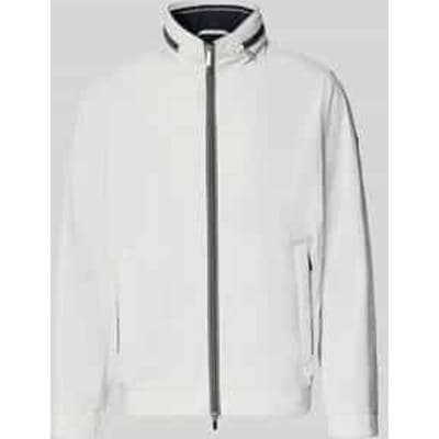 Regular fit jack met opstaande kraag