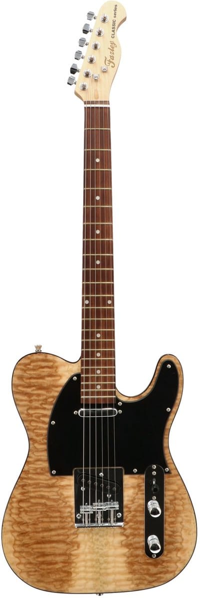 Elektrische gitaar - Met gratis lessen - Fazley Classic Series FTL218 - Hout