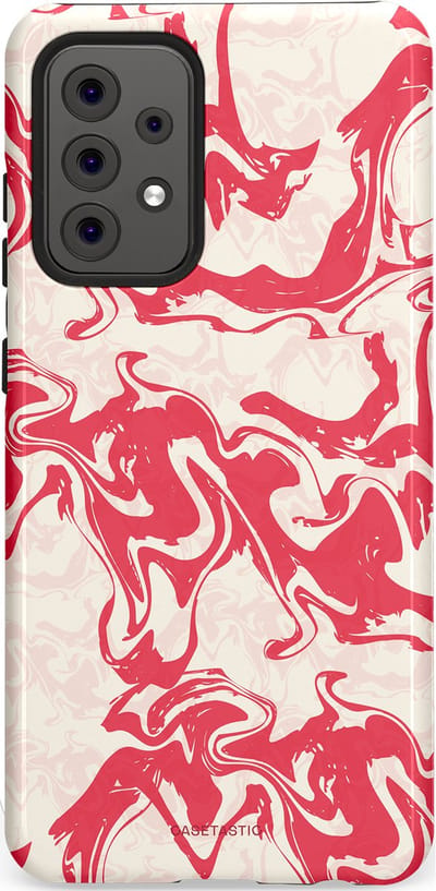 Casetastic Hoesje Geschikt voor Samsung A52 (4G/5G/s) - Stijlvolle Beschermende Duo-layer Case - Marshmellow Explosie