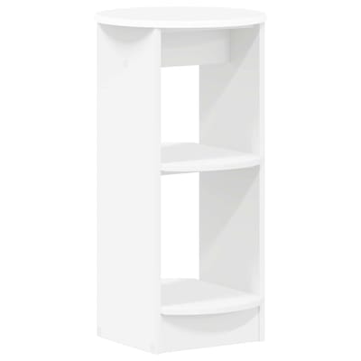 vidaXL - Bijzetkast - Wit - Geconstrueerd - hout
