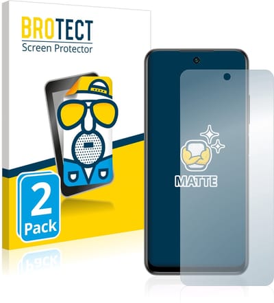 BROTECT - Screenprotector voor Xiaomi Redmi Note 10T 5G / 10 5G - Folie Beschermfolie matte 2 Stuks