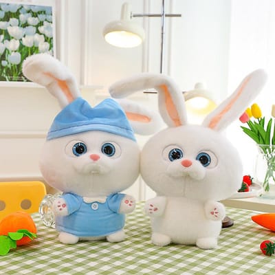 Grote Konijn Pop Pluche Speelgoed Liefde Huisdier Grote Vertrouwelijk Konijn Pop Schattige Lapjespop Verjaardagscadeau voor Meisjes 50cm