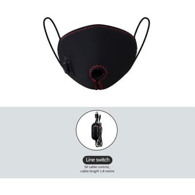 Masseur Nasal Compresse Chaude pour Soulagement de la Rhinite Allergique Température Constante Couverture Nasale Chaude Congestion due au Froid Hivernal UK-Plug