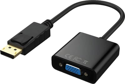 Mini DisplayPort naar DisplayPort Kabel - Ondersteund 1080P - Male DisplayPort en Male HDMI Plug - 30 cm - 4K@60Hz - Full HD