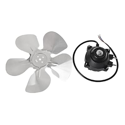 Polar condensorventilatormotor en ventilatorblad