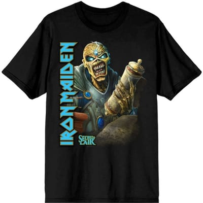 Iron Maiden T-shirt - Magic - Bruvac - S tot L - voor Mannen - zwart