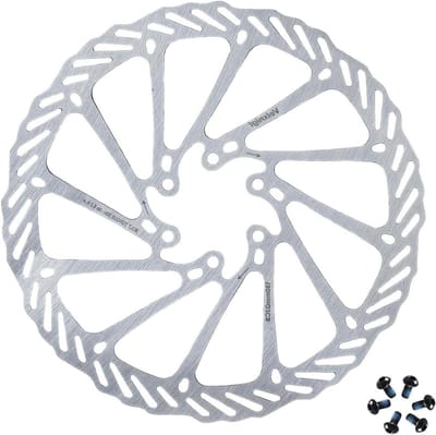 Fietsremrotor - Schijfremrotor - Veilig Fietsen - Roestvrij Staal - 203mm - Zilver