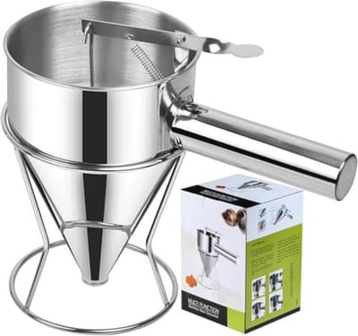 Pannenkoekbeslag Dispenser met Standaard - Ideaal Bakgereedschap voor Taarten, Cupcakes en Wafels