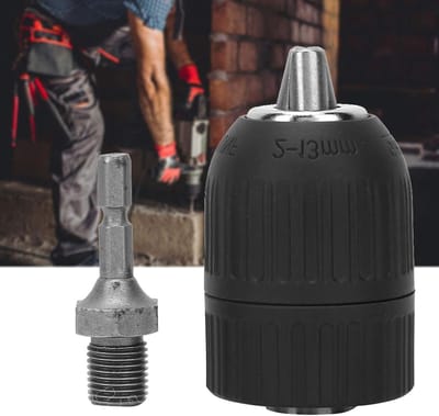 Snelle release boorkop met 1/4 hexagon verbindingsstang en 13MM schroefadapter voor precisiewerk
