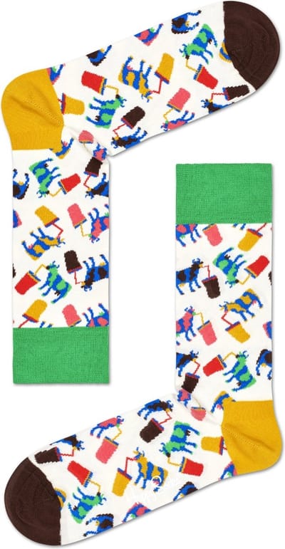 Happy Socks Milkshake Cow MCO01-1300 36-40