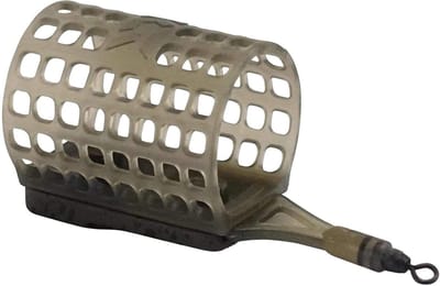 Feeder Hengel - Voerkorf Hengel - Vissen op karper - Ovale voerkorf - 30 gram - Grijs