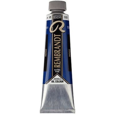 Olieverf - Indigo - 533 - Extrafijn - Rembrandt - Tube 40ml indigo