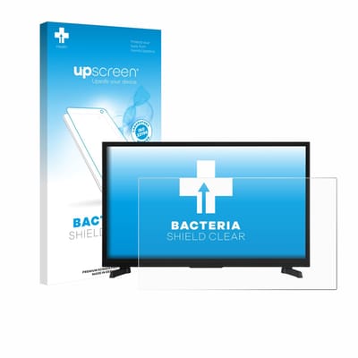 upscreen - Screenprotector voor JVC LT-24VRH3555 - Folie Beschermfolie transparant antibacterieel