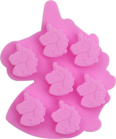 ProductGoods - Siliconen Bakvorm - Bonbonvorm - Eenhoorns - 7 Stuks In Eenhoornvorm - Bakvormen