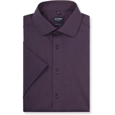 OLYMP Luxor Overhemd, Modern Fit, Global Kent, Mauve