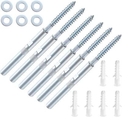 Drijvende plankbeugel - Onzichtbare houder - Wandplanken monteren - Robuuste metalen constructie - 10 x 100 mm - Zilver