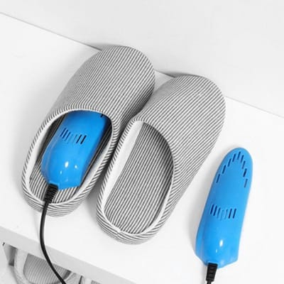 Kids Elektrische Mini schoenendroger 2 stuks - 4 drogers - Droogapparaat - Universeel - Blauw
