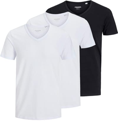 Jack & Jones Heren t-shirt 3 pack Essentials