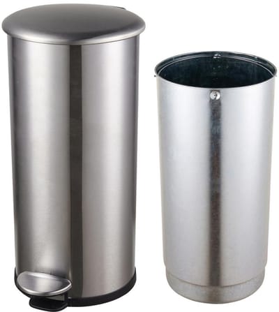 Helit pedaalemmer the zinc 12 liter wit