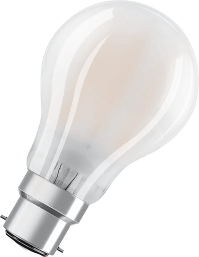 OSRAM Superstar dimbare LED lamp met bijzonder hoge kleurweergave (CRI90), B22d-basis matglas ,Koud wit (4000K), 1521 Lumen, substituut voor 100W-verlichtingsmiddel dimbaar, 1-Pak