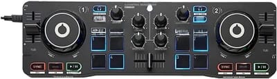 TIM® DJ Controller - DJ - Controller - Zwart - ‎38cm x 6cm x 14cm