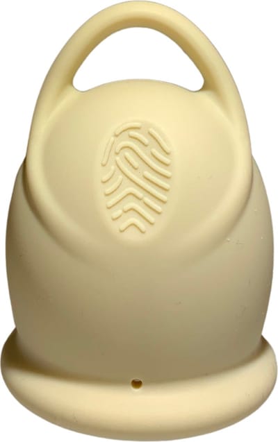 green-goose® Siliconen Menstruatie Cup - Crème - Veilig, comfortabel en milieuvriendelijk