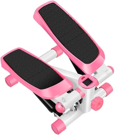 Mini Stepper - Fitness Trainer - Thuis Trainen - Stil Ontwerp - In Hoogte Verstelbaar - Roze