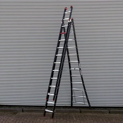 Altrex Nevada Reformladder 3x12 sporten - Anti Slip - Werkhoogte 9.05m