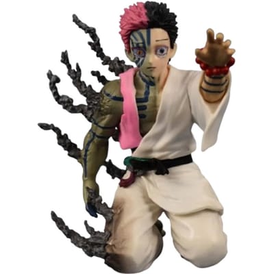 15cm Op Voorraad Demon Slayer Akaza Hakuji Anime Figuur Model Pop Actiefiguur PVC Decoratie Randapparatuur Desktop Decoratie Speelgoed black