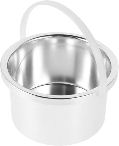 Wax Smelt Pot - Binnenpan Waxverwarmer - Ontharen Waxen - Duurzame Aluminium Legering - 12 x 12 x 6.5 cm