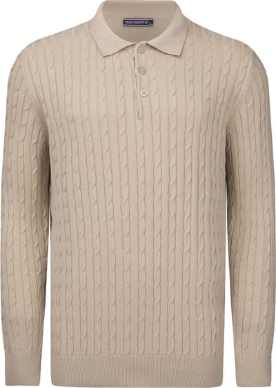 Felix Hardy Gebreide Trui - Sweater - 100% Katoen Heren Beige - 2Xl
