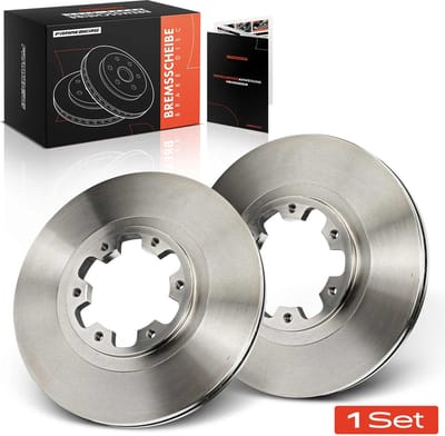 Frankberg 2x Remschijven Vooras voor Nissan