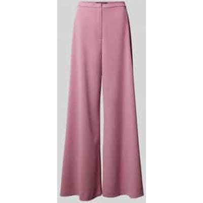 Wide leg stoffen broek met verborgen sluiting