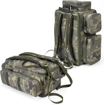 Camo Hengelsport Rugzak - Duurzame Vis Tackle Tas met Veel Opbergruimte
