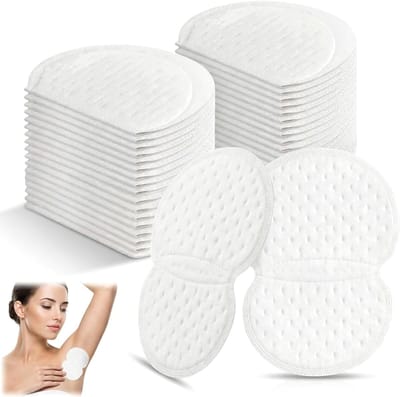 80 Stuks Onderarm Pads voor Mannen en Vrouwen, Zelfklevend, Onzichtbaar, Ideaal tegen Zweetvlekken en Overmatig Zweten